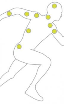 IGS 120小型武器,身體和頭部