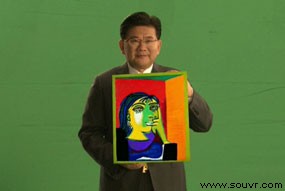 增強現實技術呈現畢加索作品